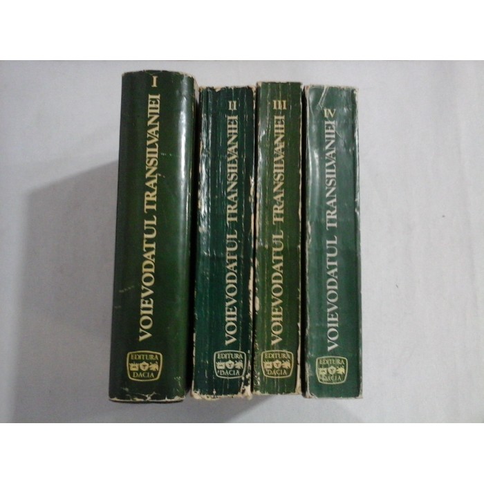 VOIEVODATUL TRANSILVANIEI - STEFAN PASCU ( 4 volume )